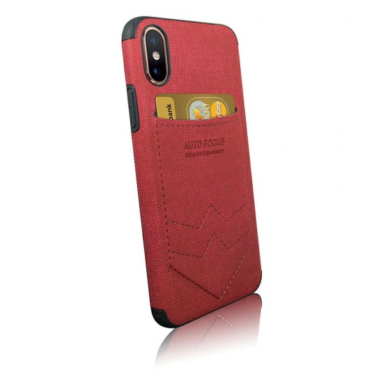 Kaaned FOCUS CASE Samsung A9 2018 red