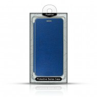 Case FRAME BOOK HUAWEI Y7 2019 blue