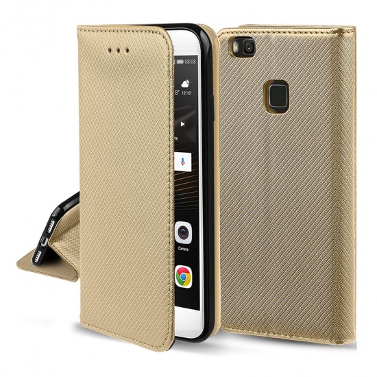 Чехол MAGNETIC CASE HUAWEI HONOR 7C gold