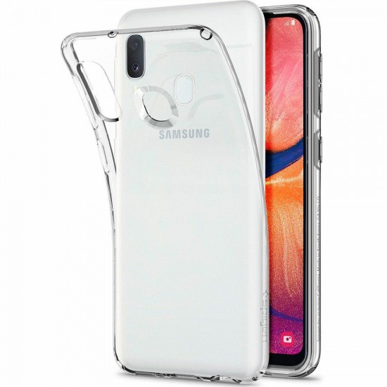 Чехол SPIGEN LIQUID CRYSTAL Samsung A20E clear