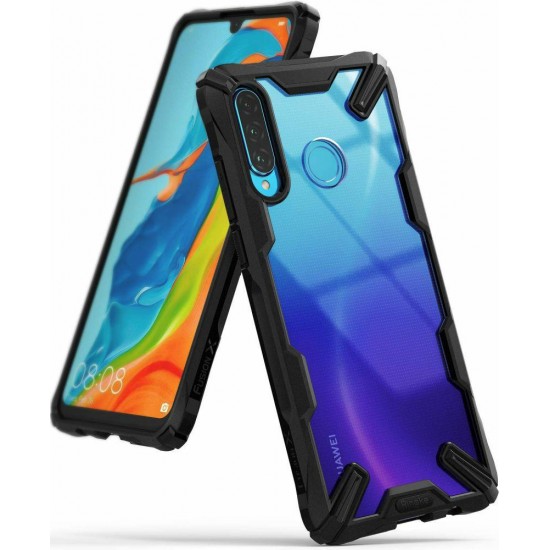 Чехол SPIGEN RINGKE FUSION X HUAWEI P30 LITE blac