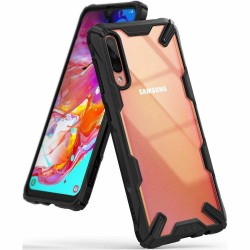 Чехол SPIGEN RINGKE FUSION X Samsung A70 black