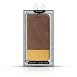 Чехол SUEDE BOOK HUAWEI P SMART Z brown