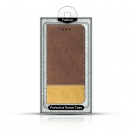 Чехол SUEDE BOOK LG K50S brown