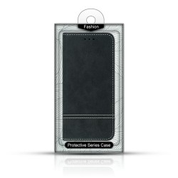 Чехол SUEDE BOOK Samsung S10 black