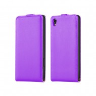 Case-holster RUBBER HUAWEI P8 violet