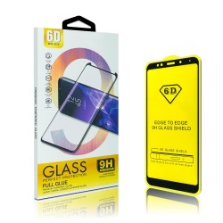Защитное стекло 6D FULL GLUE Samsung A9 2018 black