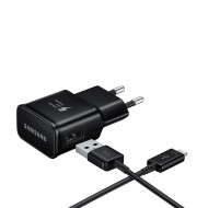 Laadija Samsung EP-TA20+USB-C black