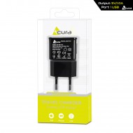 Laadija USB ACURA 5V/1A BW-H19 black