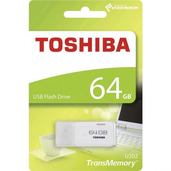 Флеш память TOSHIBA HAYABUSA USB 2.0 64GB white