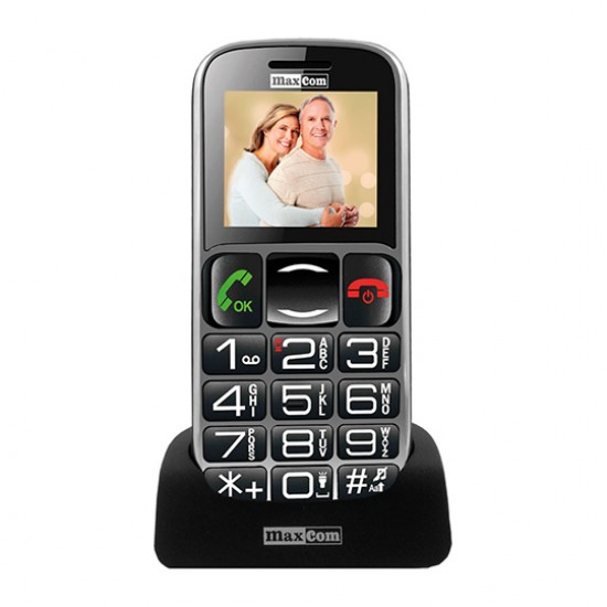 Telephone MAXCOM MM462 black