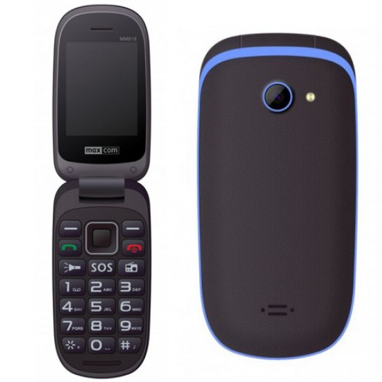 Telephone MAXCOM MM818 black/blue