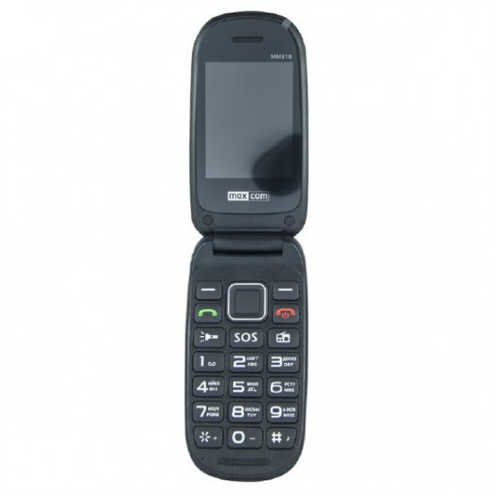 Телефон MAXCOM. MM818 black CYRYLICA