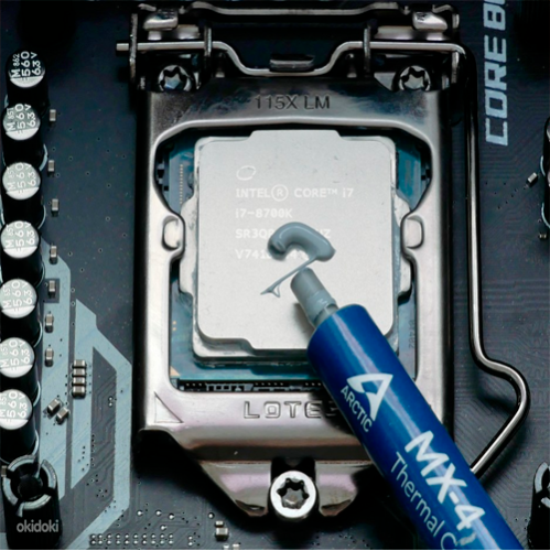 Thermal paste replacement